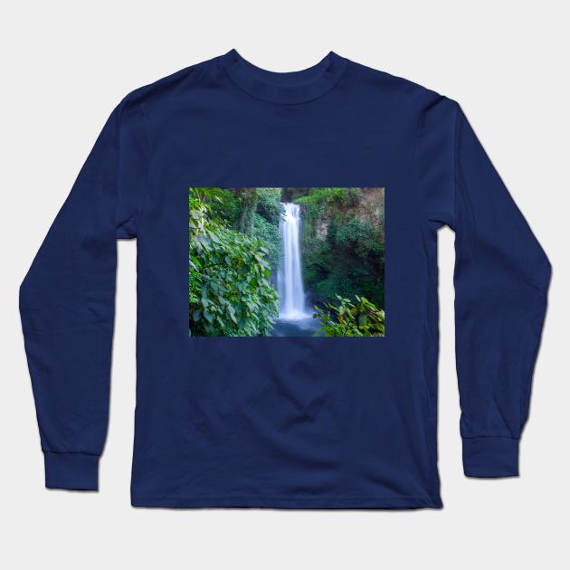 Waterfall Long Sleeve T-Shirt by algill